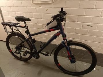 Rockrider mountainbike st 520 3x8 speed+ fietstas beschikbaar voor biedingen
