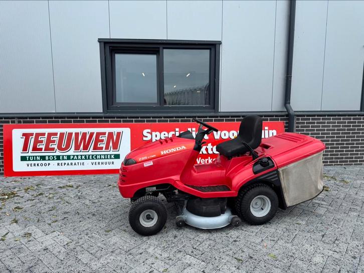 Honda HF 2315 zitmaaier, Tuin en Terras, Zitmaaiers, Gebruikt, 90 tot 120 cm, Elektrische starter, Opvangzak, Versnellingen, Ophalen of Verzenden