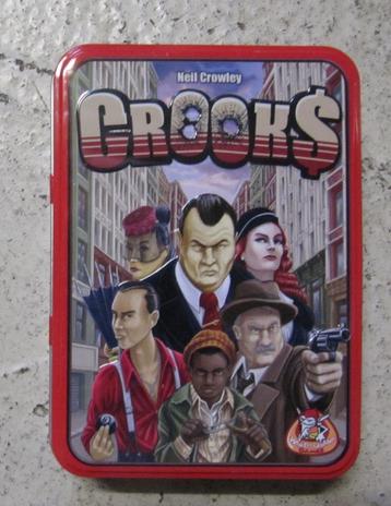 Crooks kaartspel deluxe versie ( in blikken doos ) beschikbaar voor biedingen