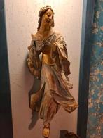 Houtsnijwerk,  beeld , houten beeld, draaiorgel kermis, Ophalen of Verzenden