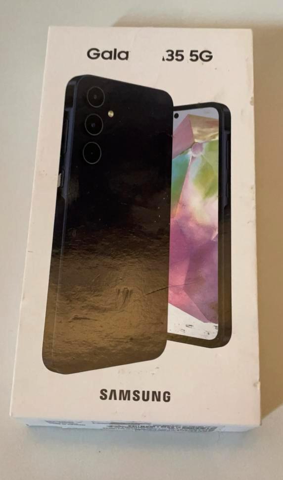 Samsung Galaxy A35 5G zwart, Telecommunicatie, Mobiele telefoons | Samsung, Zo goed als nieuw, Galaxy A, 128 GB, Zonder abonnement