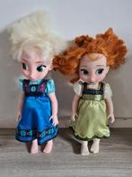 Elsa en Anna poppen Frozen Disney Store London, Overige typen, Ophalen of Verzenden, Zo goed als nieuw