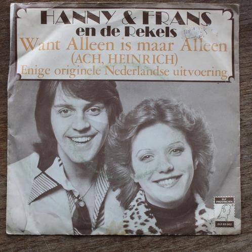 HANNY & FRANS EN DE REKELS  –  MARIE LOUISE, Cd's en Dvd's, Vinyl Singles, Nederlandstalig, Ophalen of Verzenden