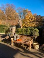 Teakhouten Tuinbank 180cm zganpen en gat verbindingen, Ophalen, Nieuw, Teakhout