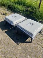 Life Lounge Hockers voetenbank bijzettafel. Tuinset Erg mooi, Tuin en Terras, Tuinsets en Loungesets, Gebruikt, Aluminium, Loungeset