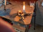Uniek klein tafel lampje gemaak van een boom wortel, Huis en Inrichting, Ophalen, Nieuw
