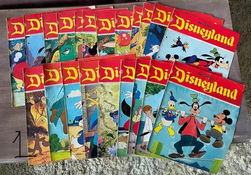 Disneyland weekbladen jaren ‘70, Boeken, Stripboeken, Gelezen, Meerdere stripboeken, Ophalen of Verzenden