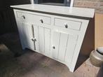 Vintage commode / dressoir van Old Basics, Huis en Inrichting, Kasten | Dressoirs, Ophalen, Gebruikt, 100 tot 150 cm, Met deur(en)