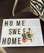 home sweet home lamp, Huis en Inrichting, Lampen | Tafellampen, Ophalen of Verzenden, Zo goed als nieuw, Minder dan 50 cm