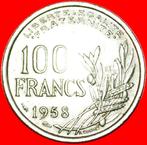* TORCH (1954-1958): FRANCE 100 FRANCS 1958B! RARE!, Postzegels en Munten, Munten | Europa | Niet-Euromunten, Frankrijk, Losse munt
