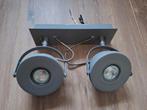 Industriële spotjes/plafondlamp. Als nieuw!, Ophalen of Verzenden, Zo goed als nieuw, Metaal, Industrieel, modern, strak, stoer.
