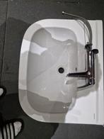 Geberit Wastafel met Kraan - Zo Goed Als Nieuw!, Ophalen of Verzenden, Zo goed als nieuw, Steen, Wastafel