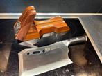 Dalstrong meat cleaver Gladiator series, Ophalen of Verzenden, Zo goed als nieuw, Rvs of Chroom