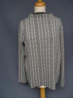 STREET ONE maat 42, zwart-wit top met turtle nek., Kleding | Dames, Zwart, Ophalen of Verzenden, Zo goed als nieuw, Maat 42/44 (L)