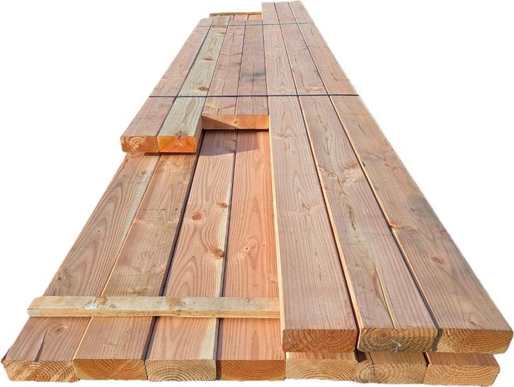 Douglas balken geschaafd 65x145 mm - nr: TB57, Tuin en Terras, Palen, Balken en Planken, Nieuw, Balken, 250 cm of meer, Ophalen