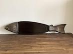 Vintage serveerplank vis 90 cm., Ophalen of Verzenden, Zo goed als nieuw