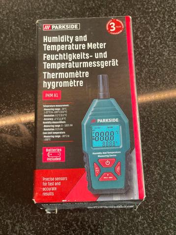 Parkside PKM A1 Temperatuur en Vochtigheidsmeter beschikbaar voor biedingen
