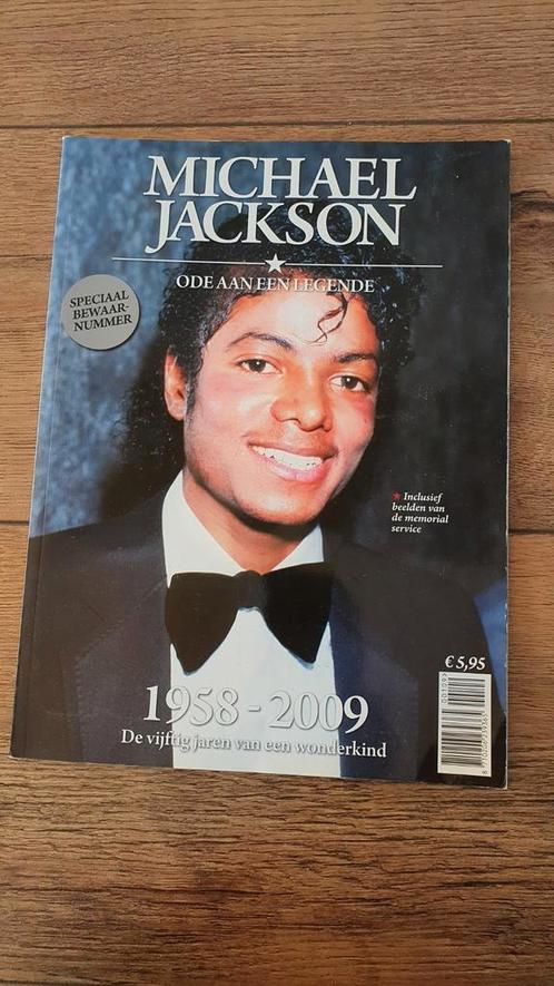 Michael Jackson, Ode aan een legende, Boeken, Tijdschriften en Kranten, Gelezen, Muziek, Film of Tv, Ophalen of Verzenden