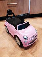 Fiat 500 loopauto roze, Kinderen en Baby's, Speelgoed | Buiten | Voertuigen en Loopfietsen, Ophalen of Verzenden, Gebruikt