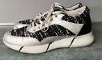 Elena Iachi. Leren sneakers. Mt 40., Zwart, Ophalen of Verzenden, Elena Iachi, Sneakers of Gympen