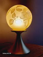 Prachtige Art Nouveau tafellamp nachtlamp gesigneerd Deveau, Ophalen of Verzenden