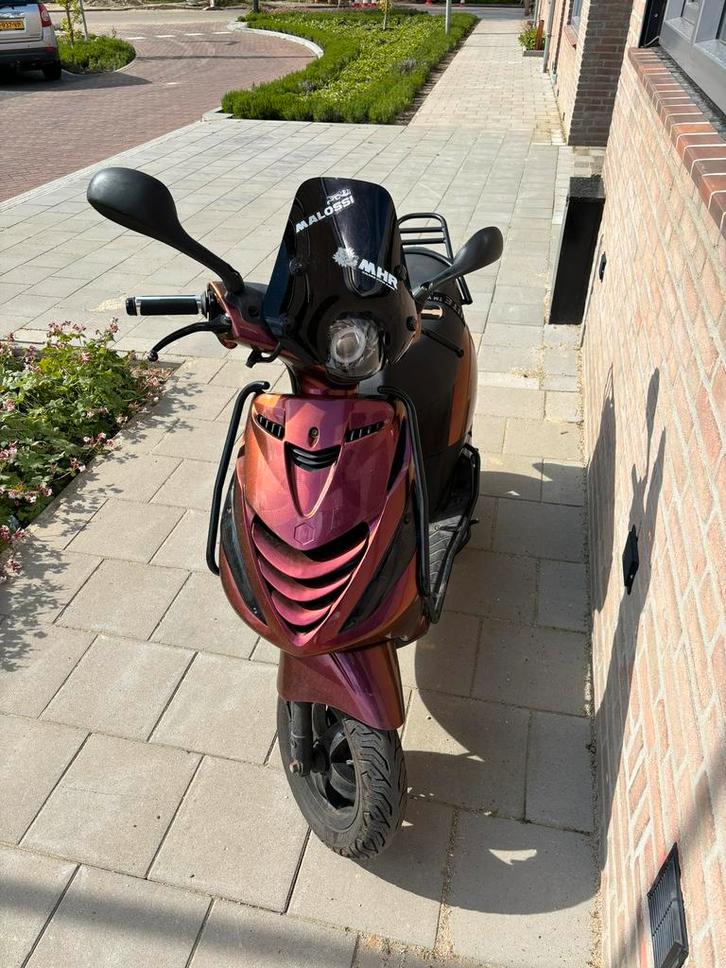 Piaggio Zip 4T 80cc (START NIET), Fietsen en Brommers, Scooters | Piaggio, Zo goed als nieuw, Zip, Maximaal 25 km/u, Benzine, Ophalen