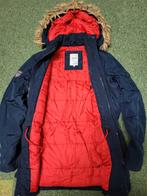 !SOLID Heren winterjas parka met capuchon, Ophalen of Verzenden, Gedragen, Maat 46 (S) of kleiner, Blauw