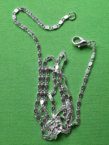 ket. mooi geschakeld collier 2mm - 51/52cm beschikbaar voor biedingen
