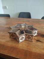 Hout Noten en Chocolate Doosje, Ophalen of Verzenden, Zo goed als nieuw