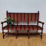 Antieke Franse houten bank, halbank eetkamerbank, Huis en Inrichting, Hout, Valkenswaard, Info@flashbackfurniture.nl, Ophalen of Verzenden