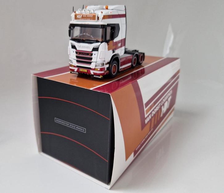 IMC Scania R Highline Van Dorst - Nieuw - 1:50, Hobby en Vrije tijd, Modelauto's | 1:50, Nieuw, Bus of Vrachtwagen, Overige merken