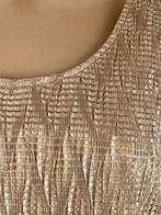 J105 Joseph Ribkoff maat 40=M jurk jurkje feest beige/goud, Maat 38/40 (M), Beige, Joseph Ribkoff, Ophalen of Verzenden