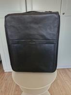 SAMSONITE LEDEREN KOFFER, Ophalen, Gebruikt, 20 tot 30 cm, Zwart