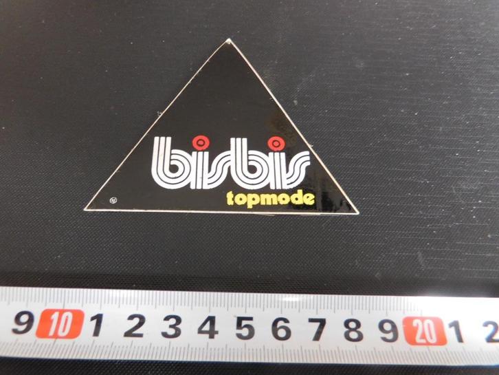 sticker BISBIS topmode *, Verzamelen, Stickers, Zo goed als nieuw, Ophalen