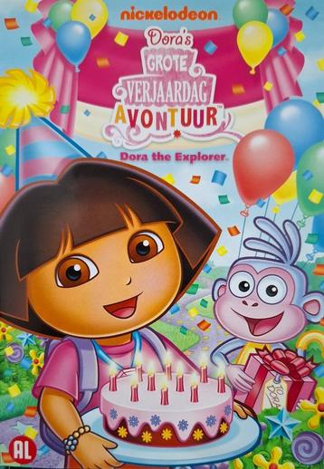 Dora's grote verjaardagsavontuur dvd KRASVRIJ  beschikbaar voor biedingen