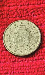Rare 1999 België 50 Eurocent - Albert, Ophalen of Verzenden, België, 50 cent, Losse munt
