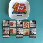 Lege Lucifer Mapjes Seven Up + Geld Schaaltje, Verzamelen, Ophalen of Verzenden, Gebruikt