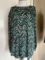 top New Collection 44/46 groen/creme travelstof NIEUW, Verzenden, Nieuw, Shirt of Top, New Collection