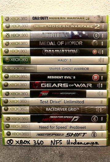 Xbox 360 games 17 stuks beschikbaar voor biedingen