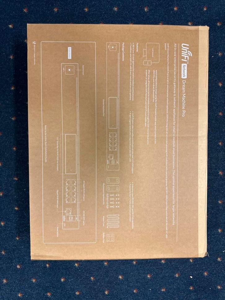 Unifi Dream Machine Pro - Nieuw in doos!, Computers en Software, Routers en Modems, Nieuw, Router, Ophalen of Verzenden