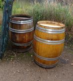 eikenhouten wijnvaten wijnvat ton tonnen vat vaten regenton, Antiek en Kunst, Curiosa en Brocante, Ophalen
