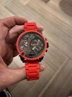 Diesel mr. Daddy dz7279 rood, 57mm, Sieraden, Tassen en Uiterlijk, Horloges | Heren, Overige merken, Gebruikt, Staal, Polshorloge