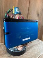 Nintendo 3DS XL Blauw, Spelcomputers en Games, Spelcomputers | Nintendo 2DS en 3DS, Ophalen of Verzenden, Gebruikt, Blauw, 3DS XL