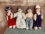 4 x poppenhuis pop. Vader, moeder, opa en oma. Ikea Lillabo, Ophalen, Zo goed als nieuw