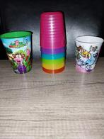Gekleurde Plastic bekers bekertjes ikea unicorn eenhoorn, Ophalen of Verzenden, Zo goed als nieuw, Overige materialen