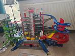 Majorette super city garage, Kinderen en Baby's, Speelgoed | Racebanen, Ophalen, Zo goed als nieuw, Elektrisch, Overige merken