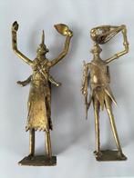 2 afrikaanse beeldjes, Ophalen of Verzenden