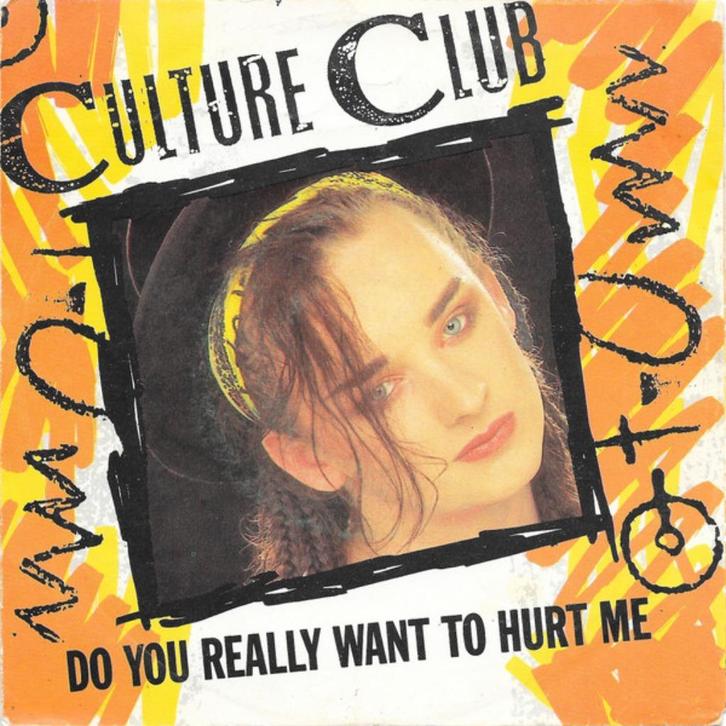Single (1982) Culture Club - Do You Really want to Hurt me, Cd's en Dvd's, Vinyl Singles, Gebruikt, Single, Pop, 7 inch, Ophalen of Verzenden