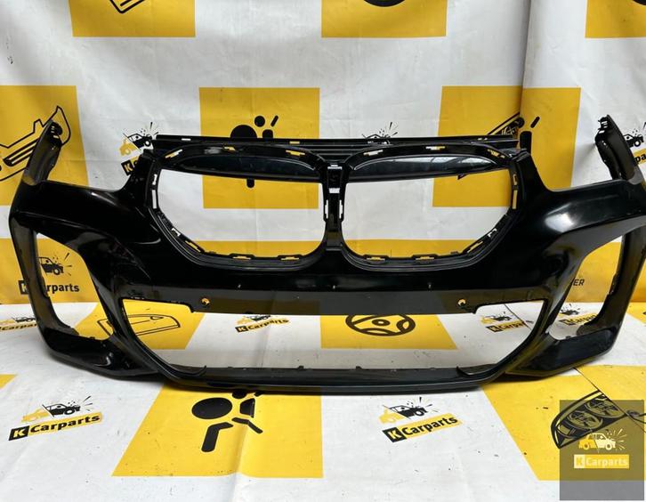 BMW X1 F48 LCI M Pakket voorbumper Facelift 51118075875, Auto-onderdelen, Carrosserie en Plaatwerk, Bumper, BMW, Voor, Gebruikt