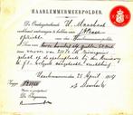 HAARLEMMERMEERPOLDER met Stempel, Postzegels en Munten, Bankbiljetten | Nederland, Verzenden, Euro's